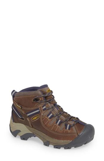 Women's Keen Targhee Ii Mid Waterproof Hiking Boot .5 M - Brown
