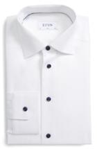 Men's Eton Slim Fit Herringbone Dress Shirt