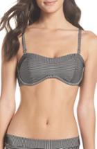 Women's Chelsea28 Retro Underwire Bikini Top - Black