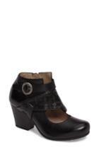Women's Miz Mooz Dale Embossed Mary Jane Bootie M - Black