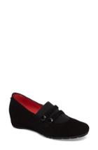 Women's Pas De Rouge Double Strap Wedge Us / 38eu - Black