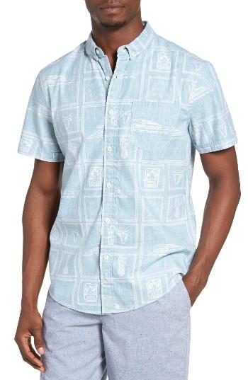 Men's 1901 Nautical Print Woven Shirt