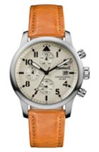 Men's Ingersoll Hatton Chronograph Leather Strap Watch, 46mm
