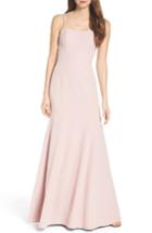 Women's Wtoo Convertible Strap Chiffon Gown - Pink