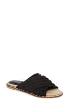 Women's Topshop Hibiscus Slide Sandal .5us / 36eu - Black