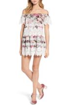 Women's For Love & Lemons Cadence Off The Shoulder Dress - Pink