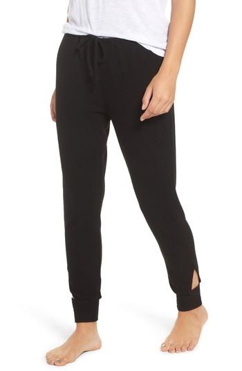 Women's Chaser Love Cutout Lounge Jogger Pants - Black