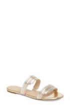 Women's Botkier Maise Slide Sandal .5 M - Metallic