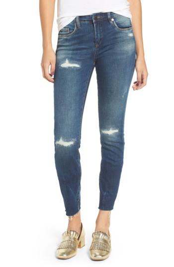 Women's Blanknyc High Dive Ripped Skinny Jeans