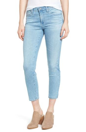 Women's Ag Prima Crop Cigarette Jeans - Blue