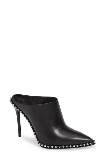 Women's Alexander Wang Eri Studded Mule Us / 35eu - Black