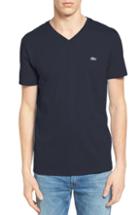 Men's Lacoste V-neck T-shirt (3xl) - Blue