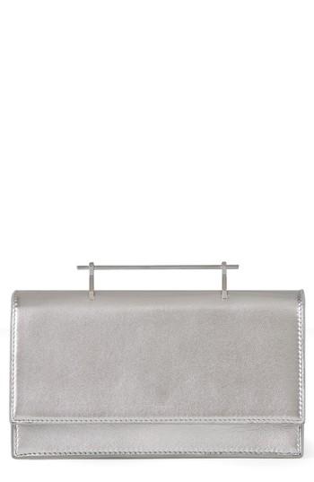M2malletier Alexia Metallic Leather Shoulder Bag - Metallic