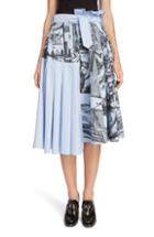 Women's Jw Anderson Durer Scene Print Stripe Skirt