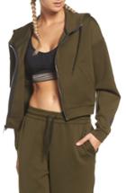 Women's Nike Essential Cropped Hoodie - Green