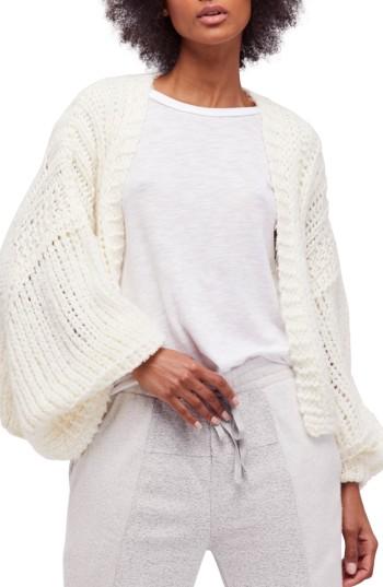 Women's Free People Chamomile Cardigan - Ivory