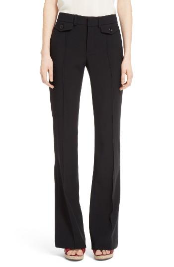 Women's Chloe Cady Bootcut Pants Us / 36 Fr - Blue