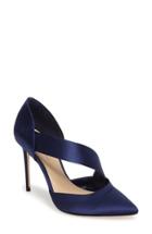 Women's Imagine By Vince Camuto Oya Asymmetrical Pointy Toe Pump .5 M - Blue