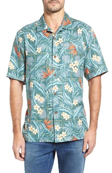 Men's Tommy Bahama Teresina Trellis Short Sleeve Sport Shirt