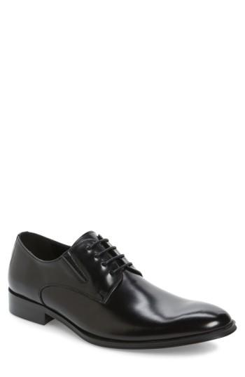 Men's Reaction Kenneth Cole Get Even Plain Toe Derby M - Black