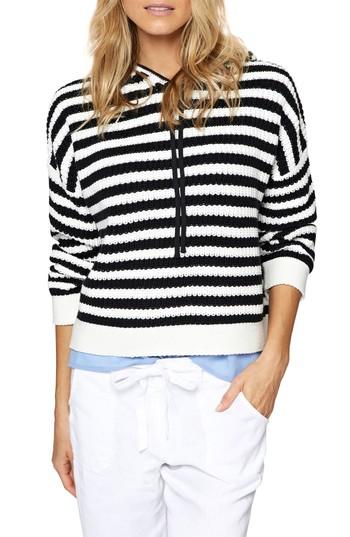Women's Sanctuary Harlowe Stripe Hoodie - Ivory