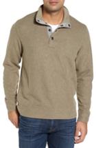 Men's Tommy Bahama Cold Springs Snap Mock Neck Sweater - Brown