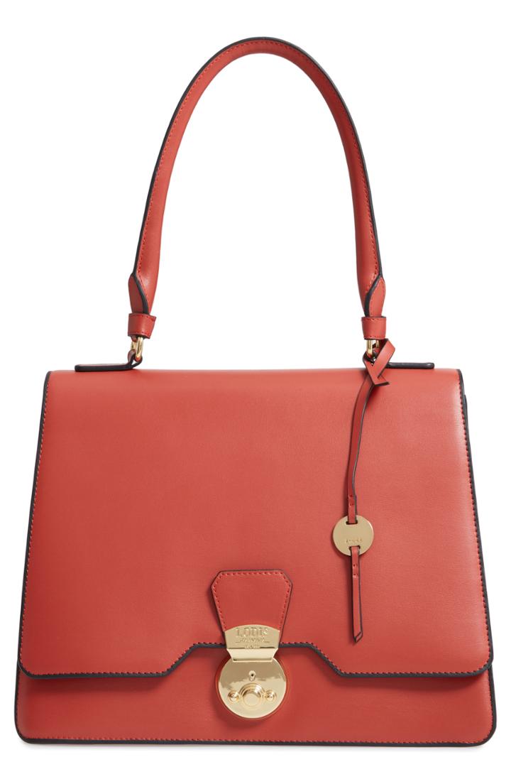 Lodis Los Angeles Rodeo Under Lock & Key - Justina Rfid Leather Satchel -