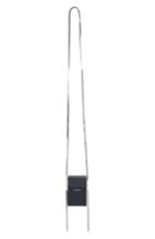 Saint Laurent Smoking Leather Minaudiere - Black
