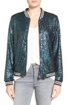 Women's Soprano Sequin Bomber