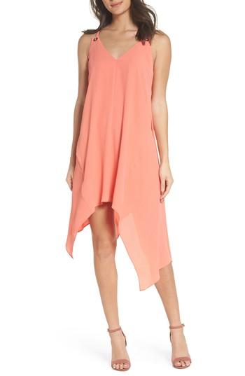 Women's Adelyn Rae Georgina Shift Dress - Coral