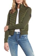 Women's Canada Goose Hybridge Quilted & Knit Jacket (0) - Black