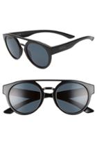 Women's Smith Range 50mm Chromapop(tm) Polarized Sunglasses - Chocolate Tortoise/ Blue