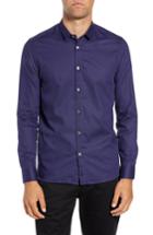 Men's Ted Baker London Surrey Q Slim Fit Sport Shirt (m) - Blue