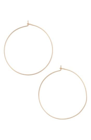 Women's Nashelle Large Pure Hoop Earrings