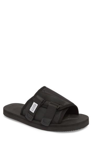 Men's Suicoke Kaw Cab Slide Sandal M - Black