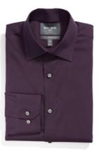 Men's Bonobos Slim Fit Solid Dress Shirt .5 - 32 - Purple