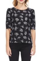 Women's Vince Camuto Poetic Ditsy Blouse - Black