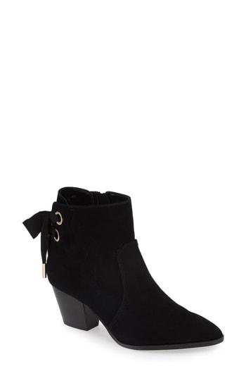 Women's Bella Vita Elka Bow Bootie .5 M - Black