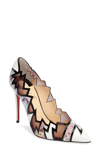 Women's Christian Louboutin Explotek Razor Edge Pump .5us / 35.5eu - Purple