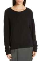 Women's Vince Dolman Sleeve Sweater - Black