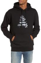 Men's Casual Industrees Johnny Tree Above The Clouds Hoodie - Black