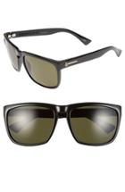 Women's Electric 'knoxville Xl' 61mm Polarized Sunglasses - Gloss Black/ Grey Polar