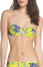 Women's Diane Von Furstenberg Strapless Bikini Top, Size - Yellow