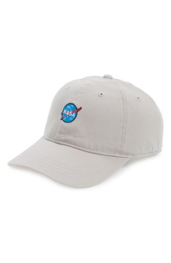 Women's Body Rags Clothing Co. Nasa Baseball Cap - Grey