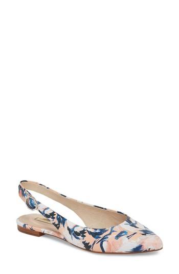 Women's Louise Et Cie Astrya Slingback Flat M - Pink