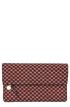 Clare V. Marquis Foldover Clutch - Red