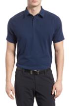 Men's Under Armour Threadborne Outer Glow Fit Polo Shirt, Size X-large - Blue
