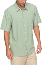 Men's Quiksilver Waterman Collection Cane Island Shirt - Green