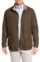 Men's Peter Millar Harrison Wine Country Field Jacket - Green