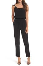 Women's Fraiche By J Flutter Sleeve Jumpsuit